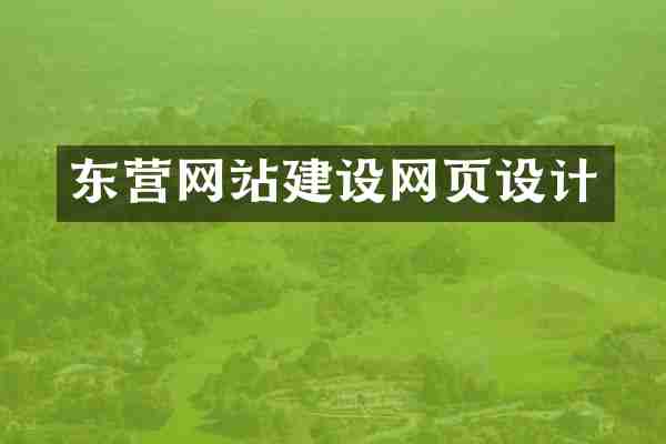 东营网站建设网页设计