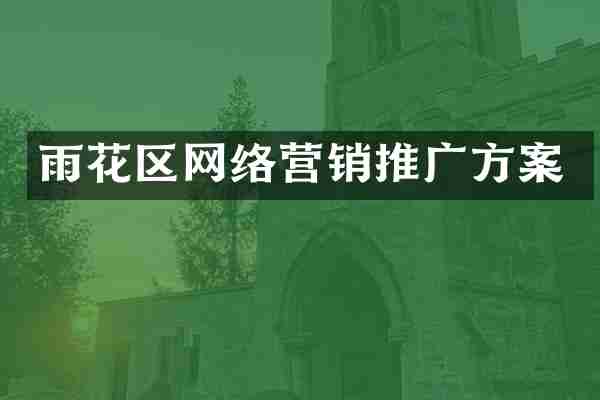 雨花区网络营销推广方案