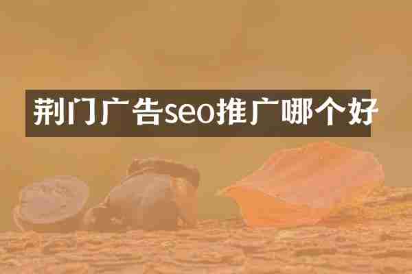 荆门广告seo推广哪个好