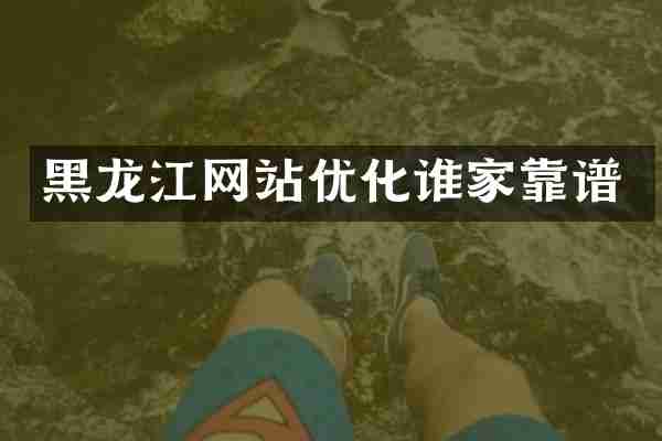 黑龙江网站优化谁家靠谱