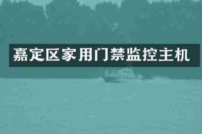 嘉定区家用门禁监控主机