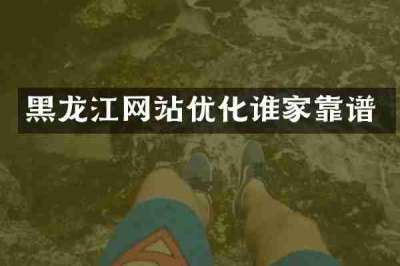 黑龙江网站优化谁家靠谱