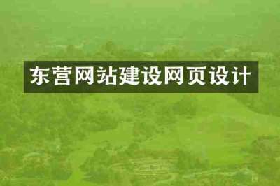 东营网站建设网页设计