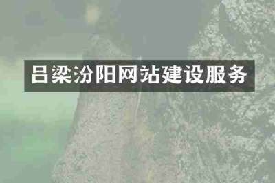 吕梁汾阳网站建设服务
