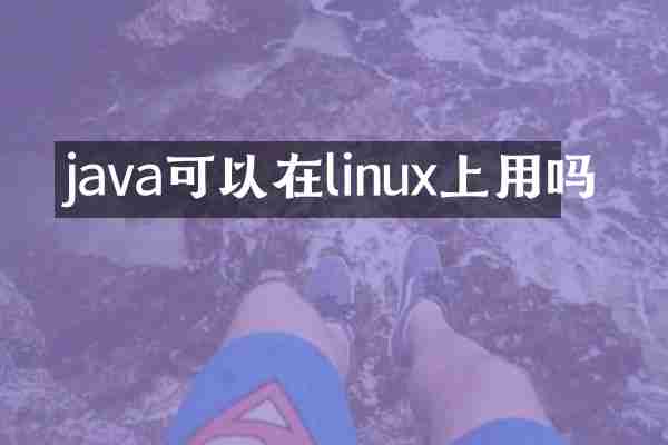java可以在linux上用吗