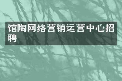 馆陶网络营销运营中心招聘