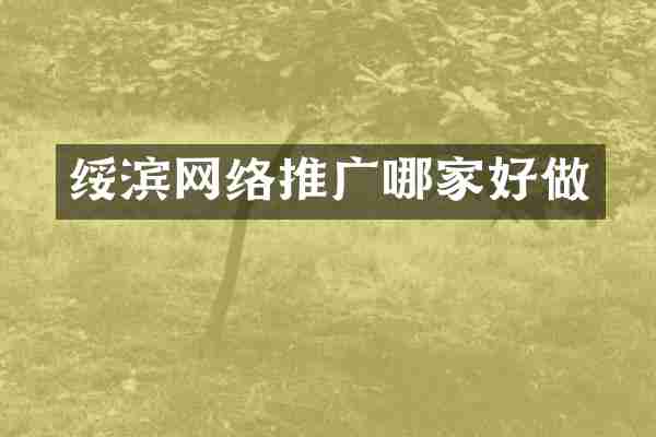 绥滨网络推广哪家好做