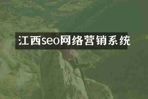 江西seo网络营销系统