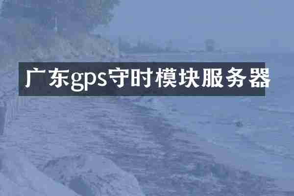 广东gps守时模块服务器