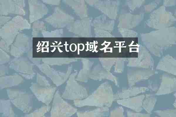 绍兴top域名平台