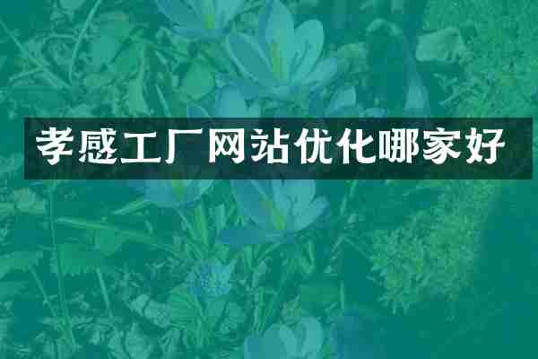 孝感工厂网站优化哪家好