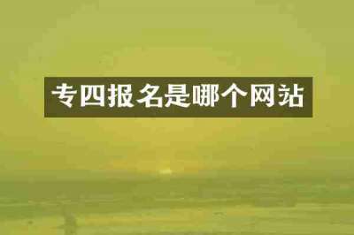 专四报名是哪个网站