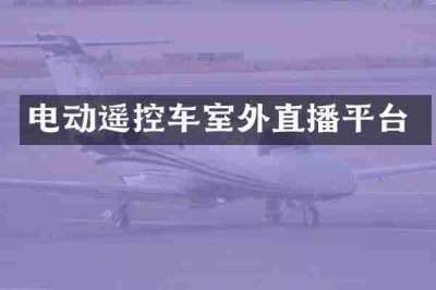 电动遥控车室外直播平台