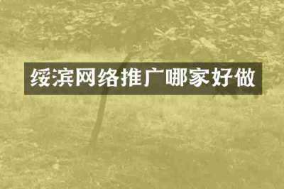 绥滨网络推广哪家好做