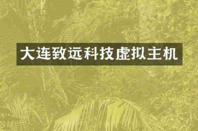 大连致远科技虚拟主机