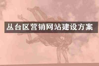 丛台区营销网站建设方案