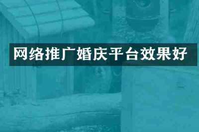 网络推广婚庆平台效果好