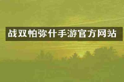 战双帕弥什手游官方网站
