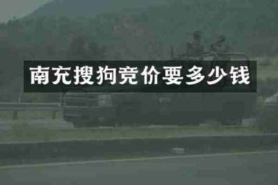 南充搜狗竞价要多少钱