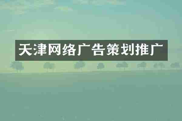 天津网络广告策划推广