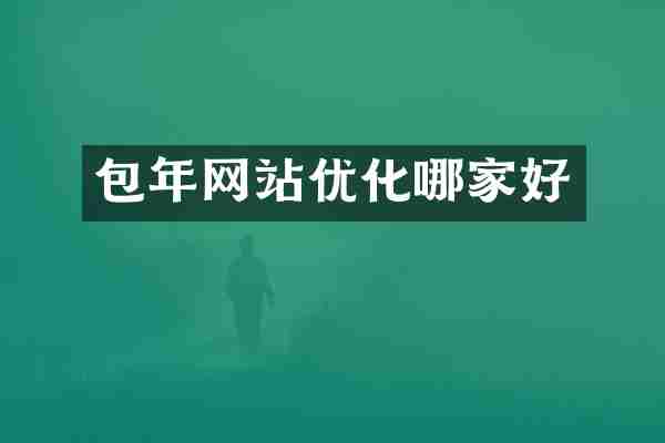 包年网站优化哪家好