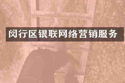 闵行区银联网络营销服务