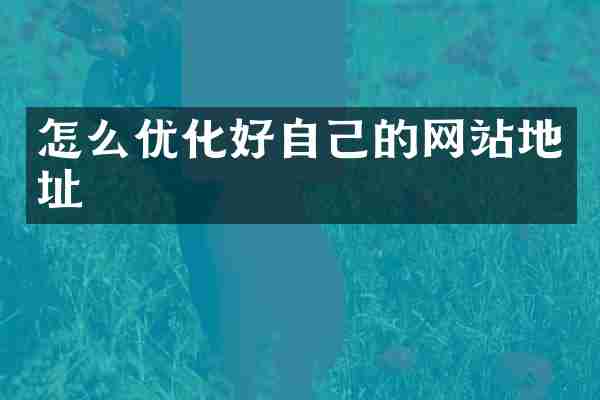 怎么优化好自己的网站地址