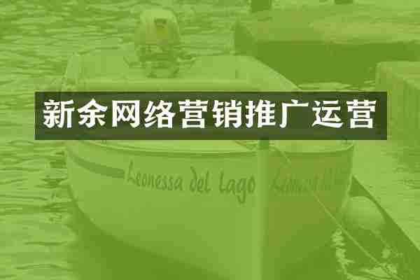 新余网络营销推广运营