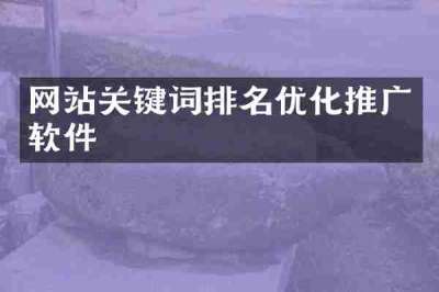网站关键词排名优化推广软件