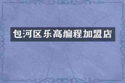 包河区乐高编程加盟店