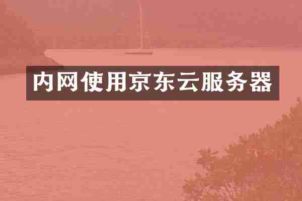 内网使用京东云服务器