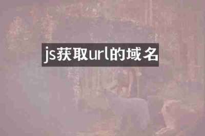 js获取url的域名
