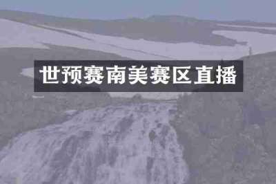 世预赛南美赛区直播