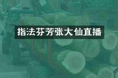 指法芬芳张大仙直播