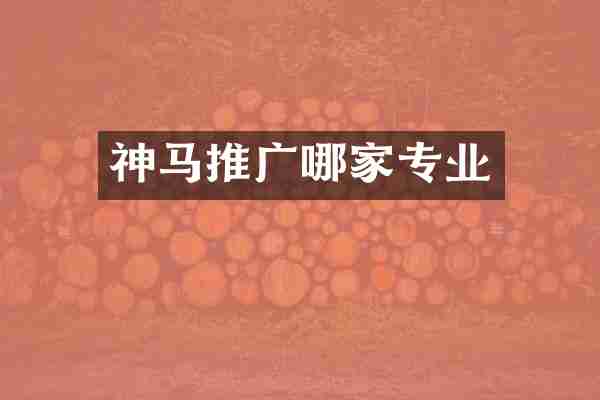 神马推广哪家专业
