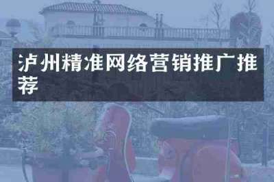 泸州精准网络营销推广推荐