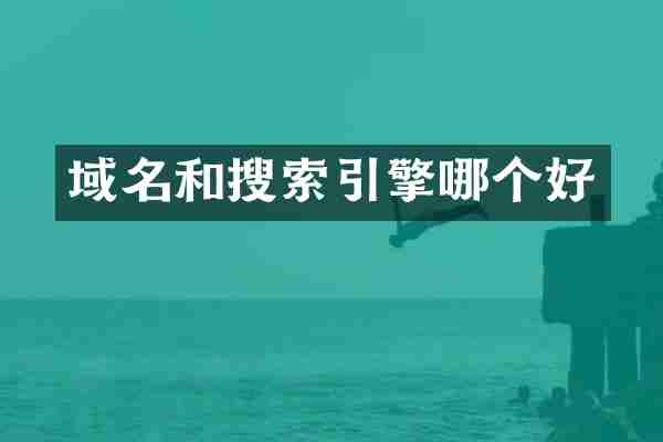 域名和搜索引擎哪个好