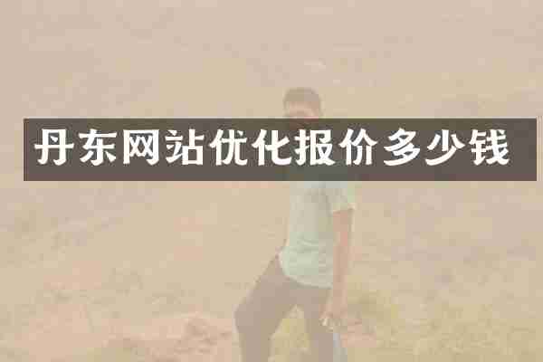 丹东网站优化报价多少钱