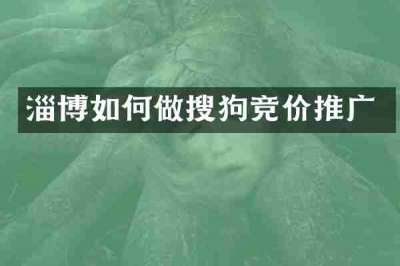 淄博如何做搜狗竞价推广