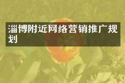 淄博附近网络营销推广规划