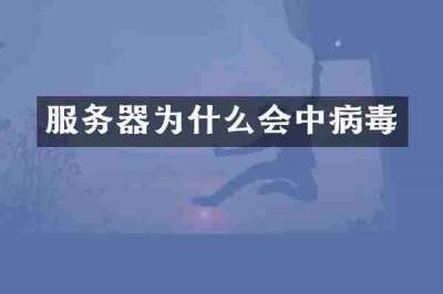 服务器为什么会中病毒
