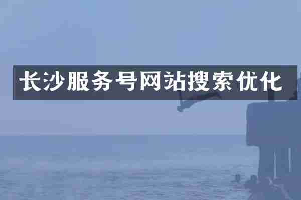 长沙服务号网站搜索优化