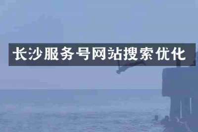 长沙服务号网站搜索优化