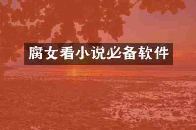 腐女看小说必备软件