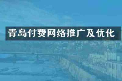 青岛付费网络推广及优化