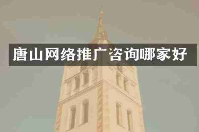 唐山网络推广咨询哪家好