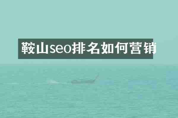 鞍山seo排名如何营销