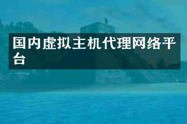 国内虚拟主机代理网络平台