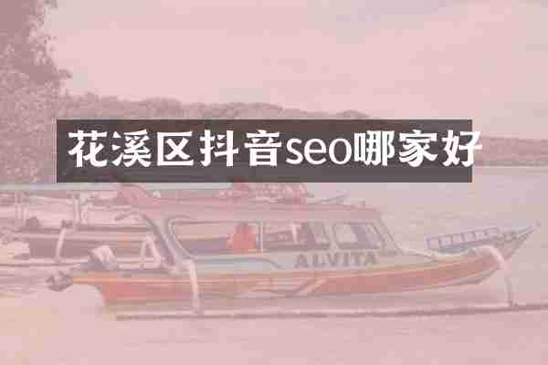 花溪区抖音seo哪家好
