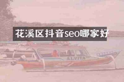 花溪区抖音seo哪家好